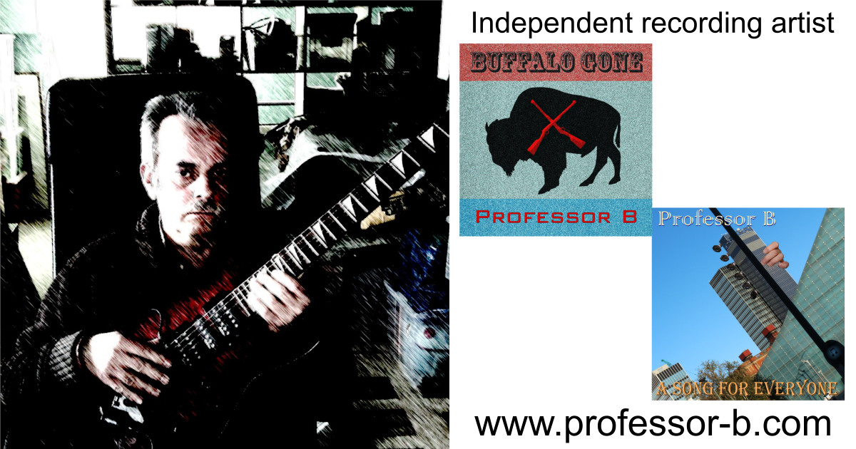 Home Of Professor B - Independent Recording Artist