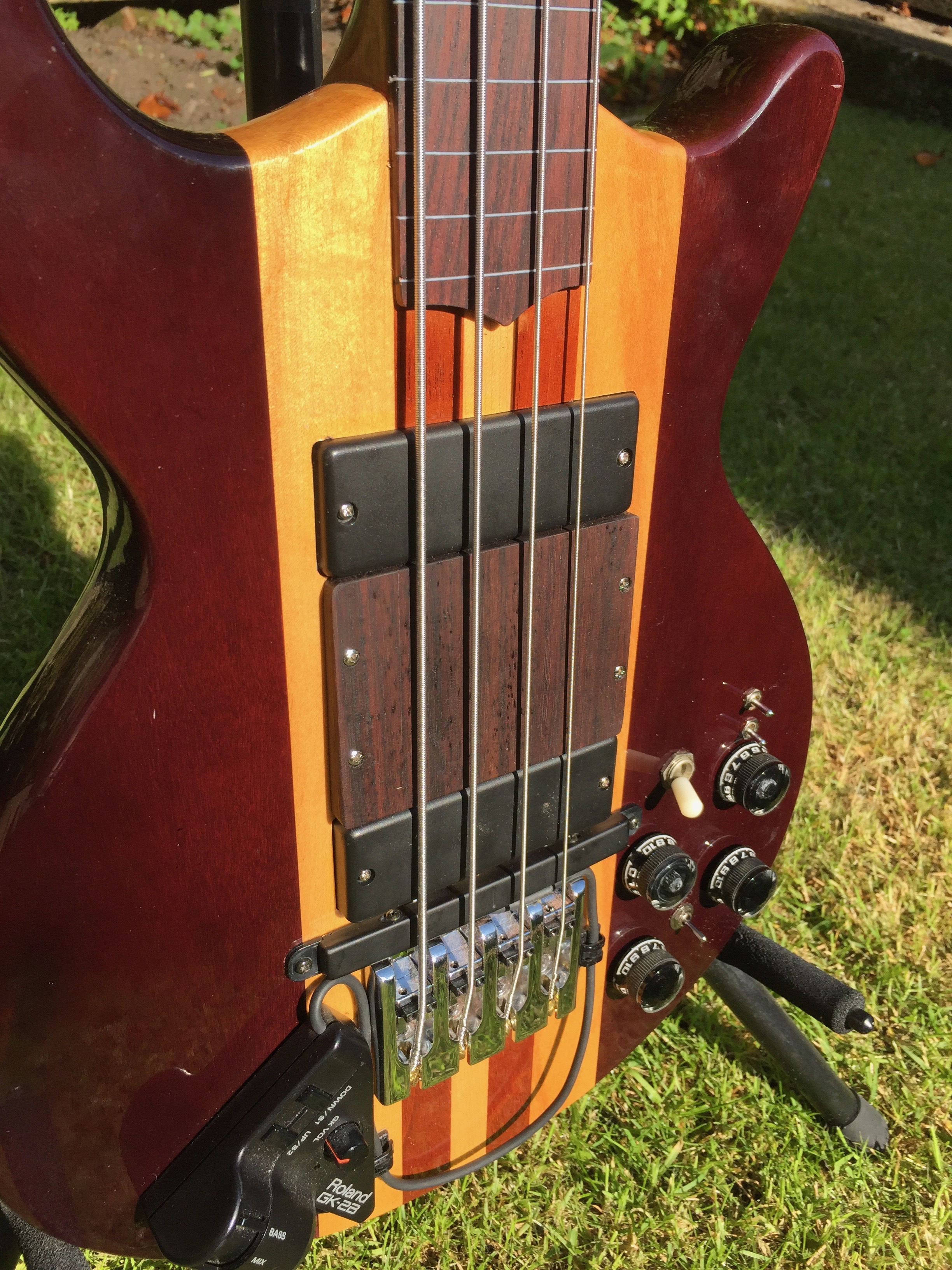 Professor B fretless bass #2